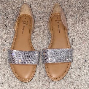 Rhinestone sandals